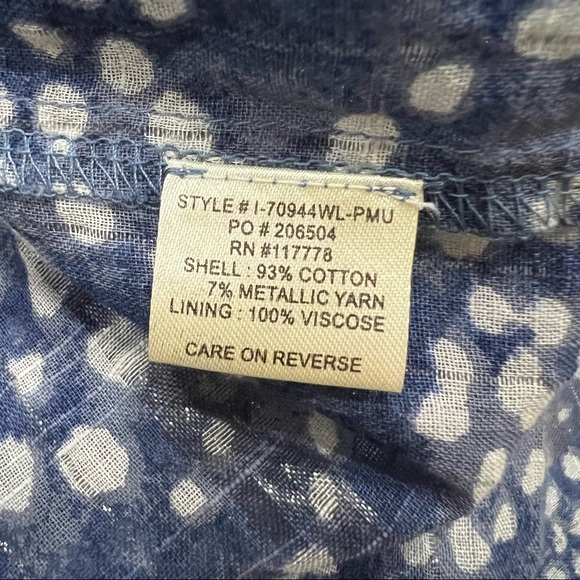 Lovestitch Cottagecore Prairie Love Maxi Ruffle Blue Sliver Shiny Dress Sz S EUC - Picture 7 of 10